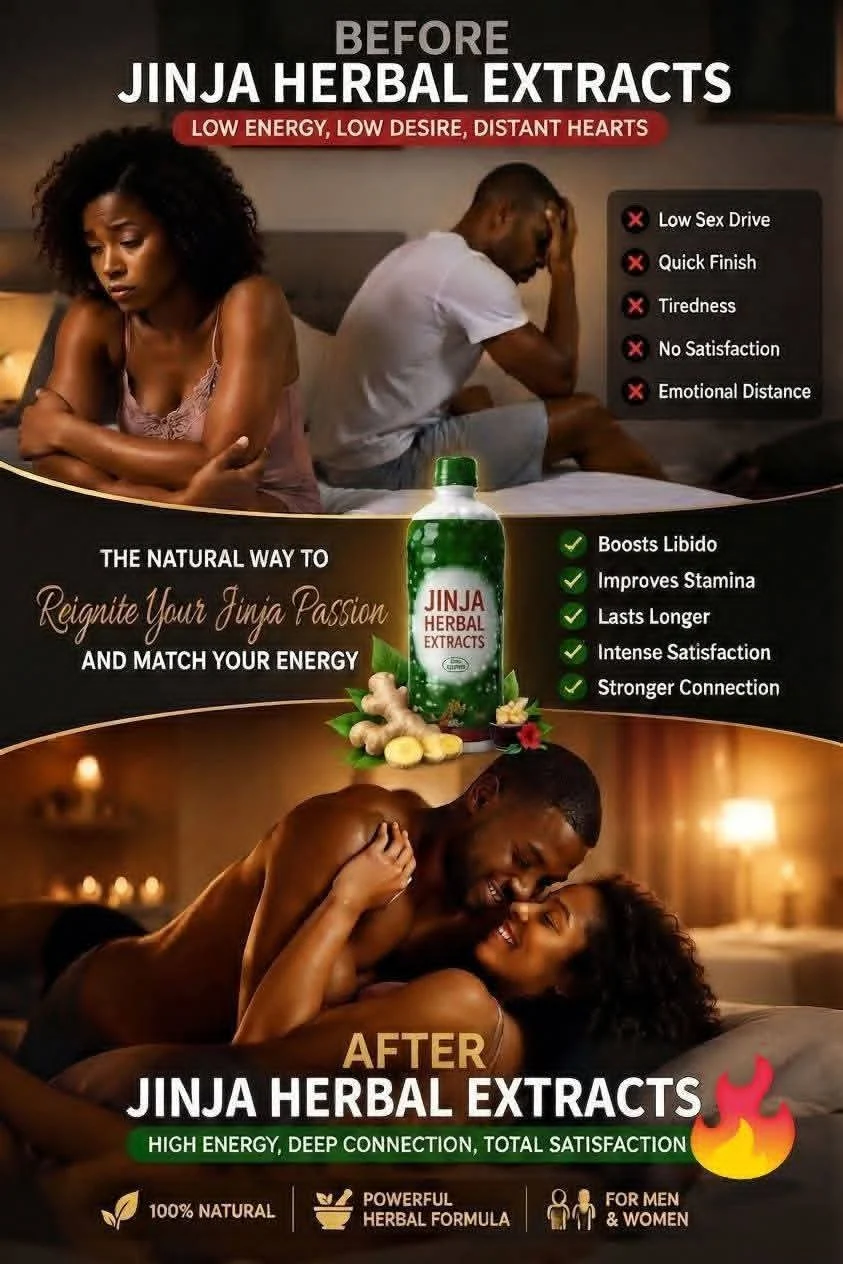 Before and after Jinja Herbal Extracts — natural support for libido, stamina and connection